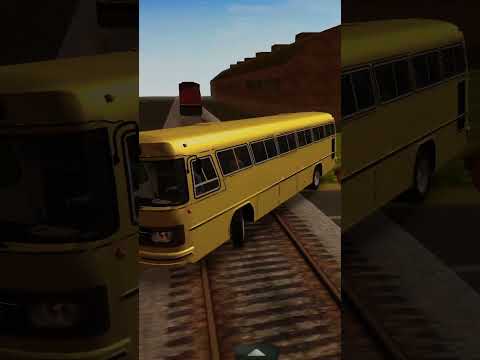 Can you stop 🛑 the runaway🚂 train in this Coach Bus Simulator???🤔 part-01