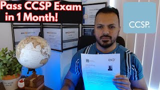 CCSP Exam Success: How I Passed in Just 1 Month with Study Materials Revealed!