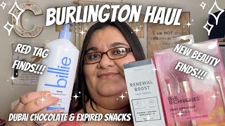 ✨BURLINGTON HAUL✨ Beauty l Makeup Dupes l Skincare l Dubai Chocolate l Plus Size l Expired Snacks