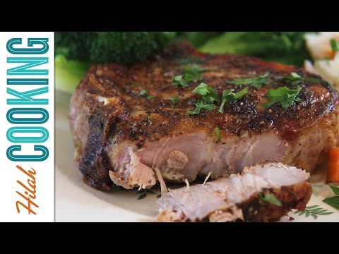 如何烹飪豬排-簡易豬排食譜 (How To Cook Pork Chops - Easy Pork Chop Recipe)