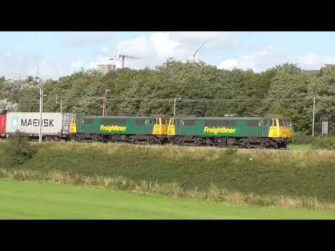 86608/86607 4m83 Coatbridge - Crewe liner, Sat. 17th August 2019