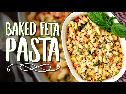 VIRAL Tiktok Feta Pasta Recipe [So Easy To Make & Delicious]