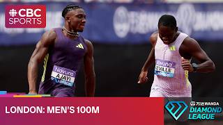 Men's 100m featuring Jamaica's Oblique Seville & more at 2026 London Diamond League meet #athletics
