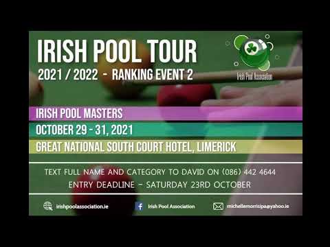 Irish Pool Cup 2021 - Final - Gary Bracken vs Shaun Sharkey