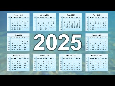 2025 Calendar