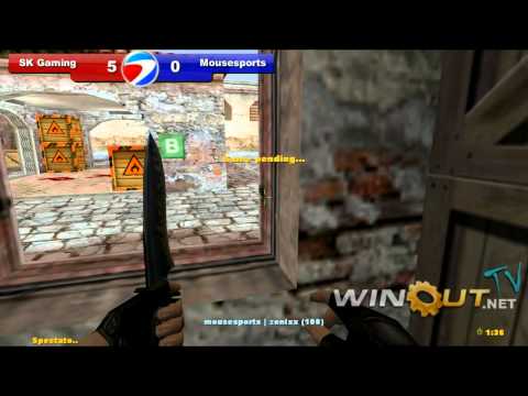 ESWC 2011: SK Gaming vs Mousesports (de_mirage) - 2 / 3
