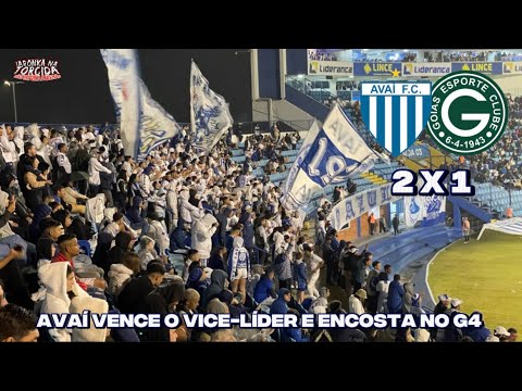 AVAÍ VOLTA A VENCER E CONTINUA VIVO EM BUSCA DO ACESSO / AVAÍ 2 X 1 GOIÁS / BRASILEIRÃO SÉRIE B 