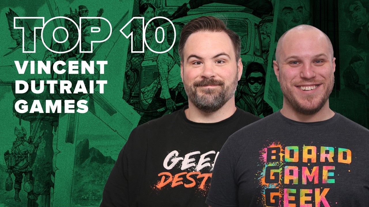 BGG Top 10 Vincent Dutrait Games