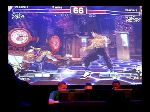 ECL European Console League 2010 - SSF4 - GRAND FINALS - Ryan Hart (Ryu) Vs Starnab (Fei Long) (1/3)