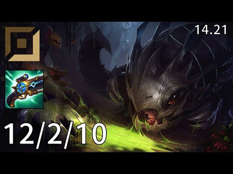 Kog'Maw ADC vs Corki  - EUW grandmaster | Patch 14.21