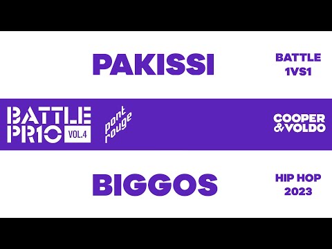 PAKISSI / BIGGOS | HIP HOP BATTLE 1vs1 | BATTLE PR10 VOL.4 | COOPER&VOLDO | 2023