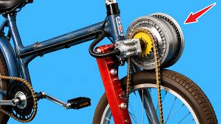 I Wish NASA and China Thought of This Sooner! Turn a Regular Bike into a Front-Wheel-Drive E-Bike