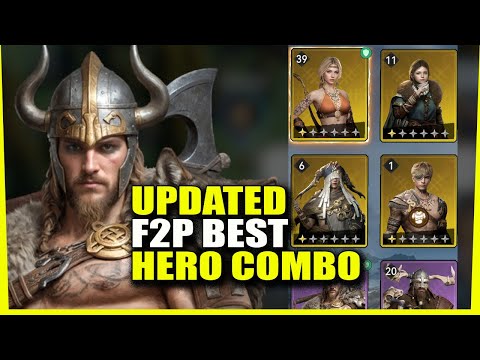 UPDATED: 3 Best Hero Combinations For F2P Players in Viking Rise