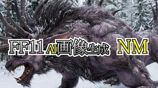 【FF11】AI画像【ノートリアスモンスター】