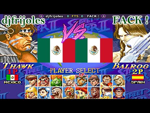 Super Street Fighter II X: Grand Master Challenge - djfrijoles vs FACK ! FT5