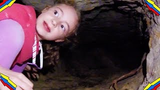 preview picture of video 'WOLF ROCK CAVE: EXPLORING CAVES WITH KIDS // Kisatchie National Forest'