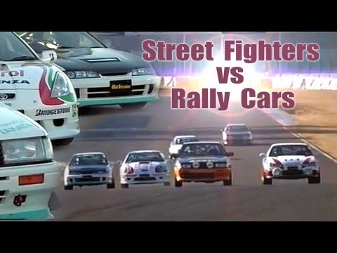 [ENG CC] Street fighters vs. Rally cars - Tuned Battle Tsukuba HV49