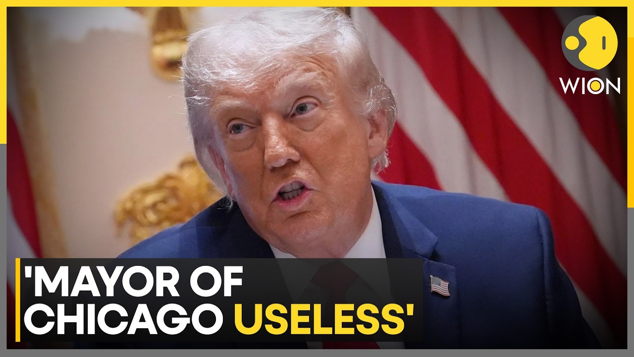 Trump Slams Pope Leo's Meeting With Chicago Mayor | WION News