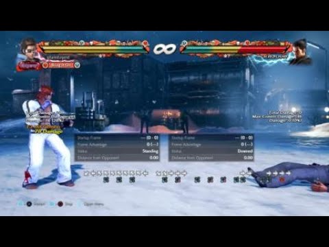 High Damage Flamingo Shuffle Rage Art Combo (No Wall)