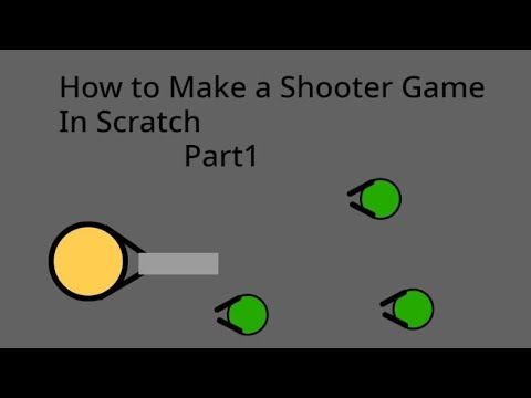 Shooter Game in Scratch Part 1 | Shooting Mechanism and Player Movement