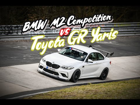 Crazy Toyota GR Yaris vs BMW M2 Competition | | Nearly crash | BTG | Nürburgring Nordschleife
