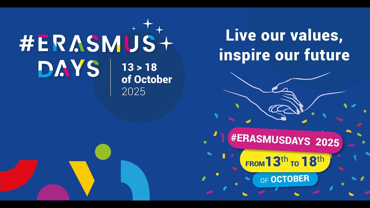 Erasmusdays 2025 Live our values, insprie our future!