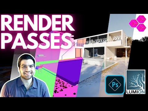 Composite Your LUMION Renders with RENDER PASSES! Render Elements Tutorial!