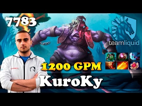 KuroKy Alchemist 1200 GPM | 7783 MMR Dota 2