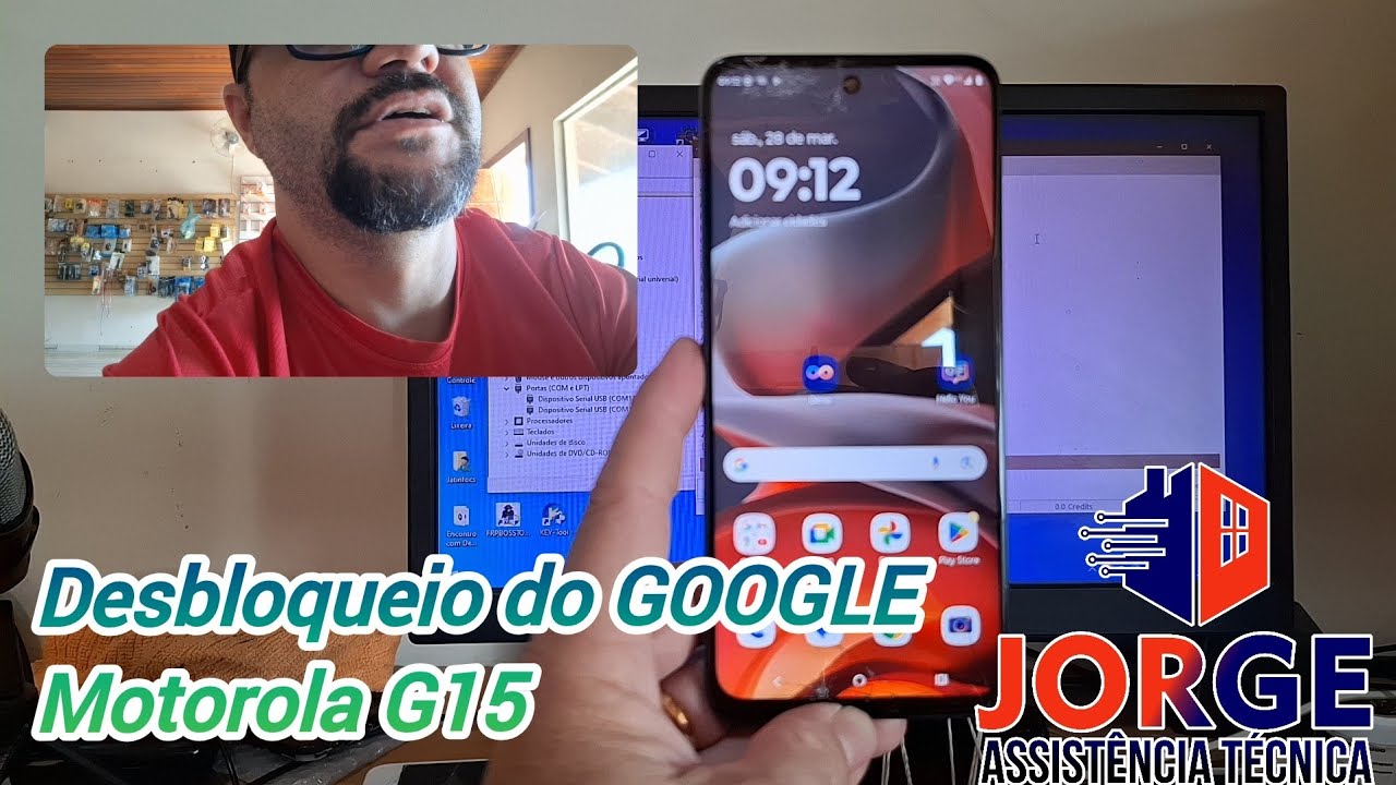 Desbloqueio do GOOGLE Moto G15
