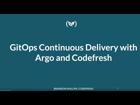 GitOps continuous delivery with Argo and Codefresh