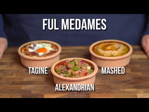 Ful Medames - Fava beans served 3 DELICIOUS ways