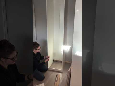 IKEA 2025 Pax Wardrobe Assembly Hack *Preview* | Real Time Tutorial link in Description