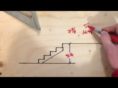 How-to Calculate an Even Stair Rise