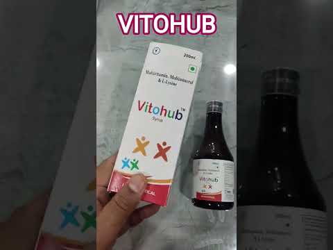 Vitohub syrup 200 ml, packaging type: bottle