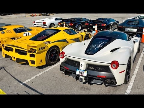Thumbnail for LaFerrari vs Ferrari FXX Start Up and INSANE Acceleration! by Ferrari FXX, Ferrari, LaFerrari, video, Car, vide