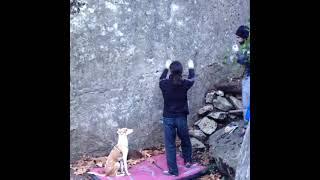 Video thumbnail de La pota del kungfu, 7c. La Riba