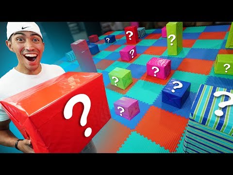 NERF Mystery Box Board Game Challenge Video