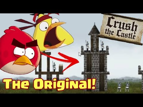 This was the Original Angry Birds! | Crush the Castle