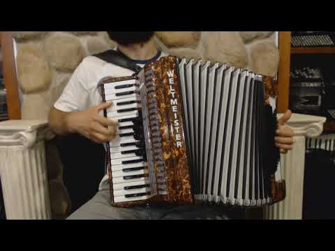 WELTACH3472BR - Brown Weltmeister Achat Piano Accordion LMM 34 72 $1999