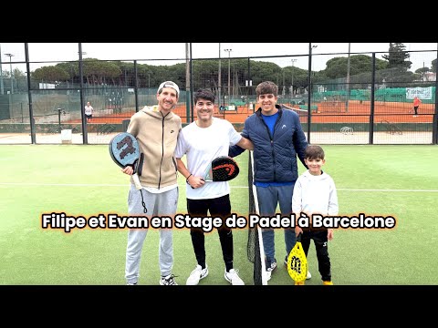 🎾 Filipe et Evan en Stage de Padel à Barcelone🎾
