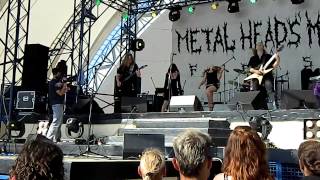 Crimson Sky (Украина) на Metal Heads' Mission festival 03.08.12