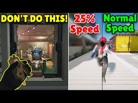 NEW *GIGA BRAIN* Fuze Counter | Playing R6S at 25% Speed! - Rainbow Six Siege