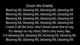 Wiz Khalifa - KK ft. Project Pat and Juicy J [Official Lyrics Video]