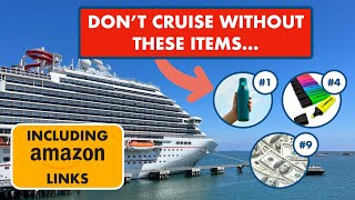10 Items That I'll NEVER Cruise Without (WITH AMAZON LINKS!)