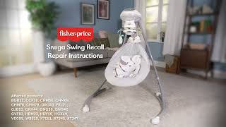 Snuga Swing Recall Repair Instructions