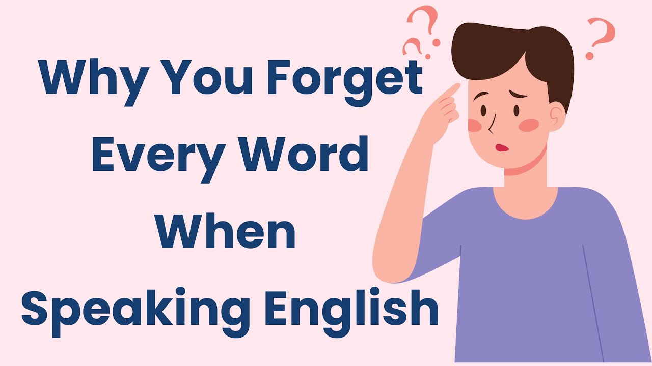 Why Your Brain Freezes When Speaking English