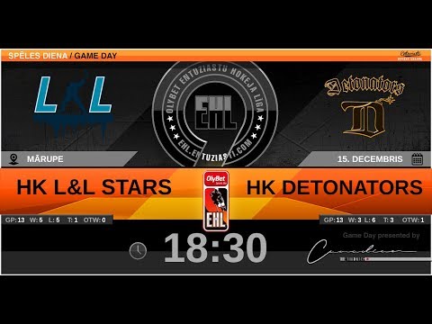 2019 12 15 L&L Stars - Detonators