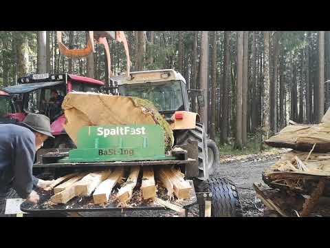 SpaltFast - Handyvideo - 1,2cm Eschen spalten