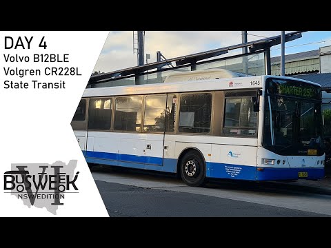 NSW Busweek Day 4: State Transit Volvo B12BLE (Volgren CR228L)