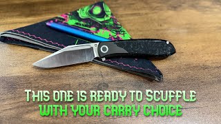 The Scuffle is ready to mix it up with your EDC... Jack Wolf dropped another locking folding knife.